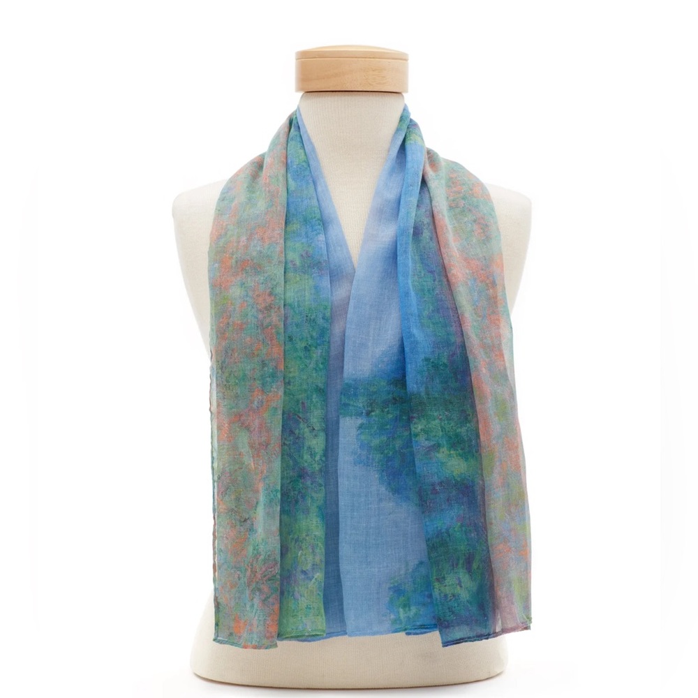 Monet Poppy Field scarf from Art Institute of Chicago